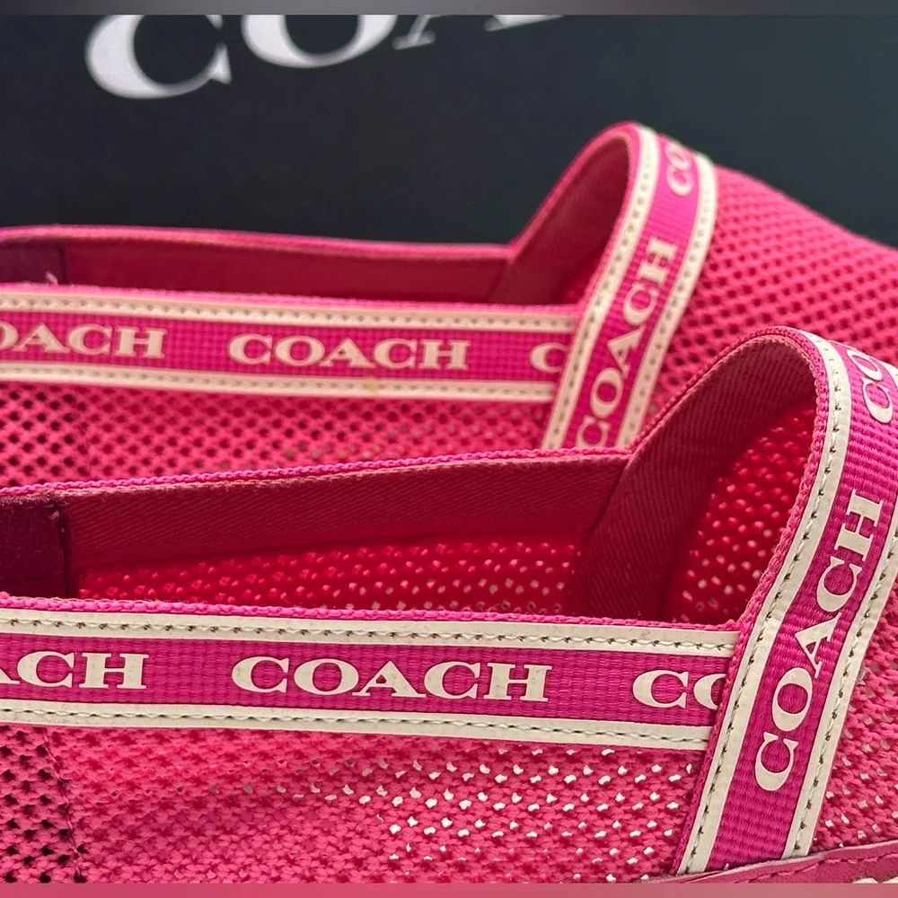 Coach Mesh Espadrille Size 5.5